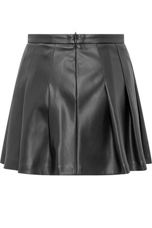 Black faux leather skirt SEMI COUTURE | Y3WT05Y690